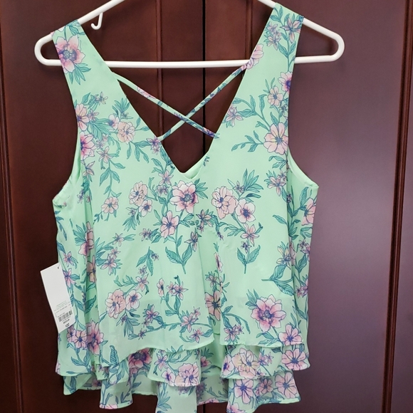NWT Medium Floral Dress Tank Top - Picture 4 of 4